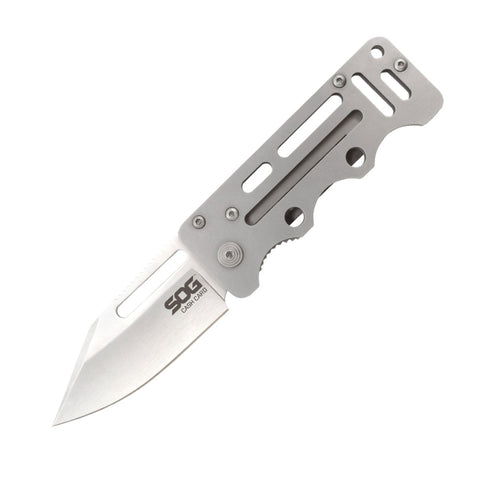 Knives & Tools - SOG CashCard Folding Knife W/ Money Clip (#EZ1-CP)