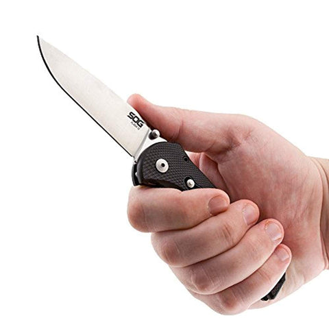 Knives & Tools - SOG Flash II - Straight Edge, Satin [FSA8-CP]
