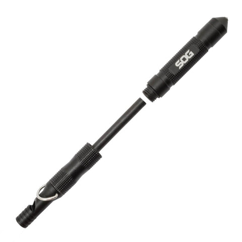 Knives & Tools - SOG Flint Multi-Tool W/ Fire Starter, Whistle & Glass Breaker (#FT1001-CP)