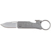 Knives & Tools - SOG KeyTron Keychain Knife, Satin W/ Straight Edge (#KT1001)