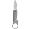 Knives & Tools - SOG KeyTron Keychain Knife, Satin W/ Straight Edge (#KT1001)