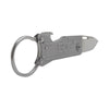 Knives & Tools - SOG KeyTron Keychain Knife, Satin W/ Straight Edge (#KT1001)