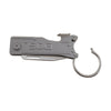 Knives & Tools - SOG KeyTron Keychain Knife, Satin W/ Straight Edge (#KT1001)