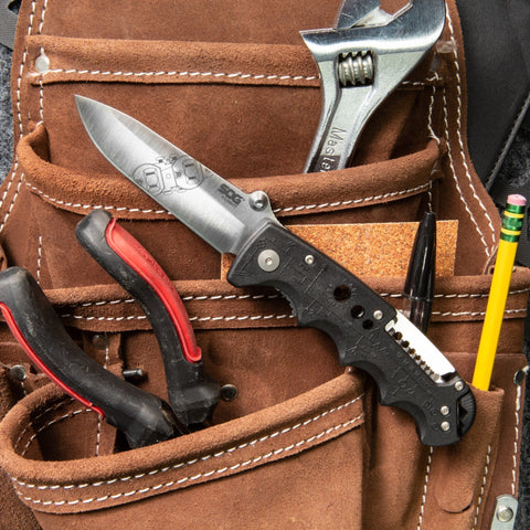 Knives & Tools - SOG Kilowatt Electrician's Folding Knife W/ Wire Strippers (#EL01-CP)