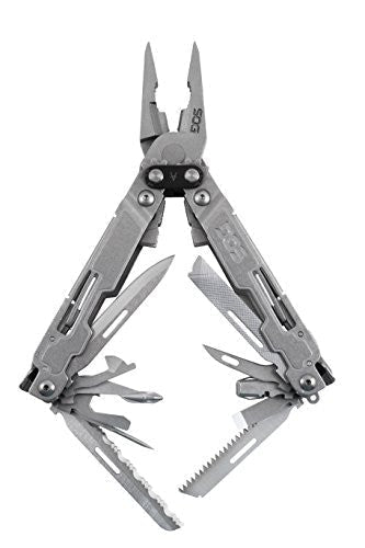 Knives & Tools - SOG PA2001 PowerAccess Deluxe W/ Fabric Sheath & Bit Kit