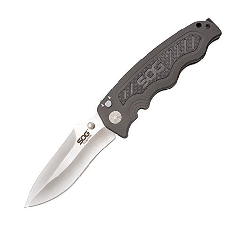 Knives & Tools - SOG ZM1018 Zoom Folding Knife, Carbon Fiber W/ S30V Stainless Blade