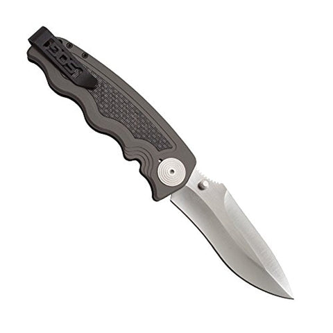 Knives & Tools - SOG ZM1018 Zoom Folding Knife, Carbon Fiber W/ S30V Stainless Blade